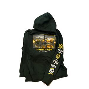 Popular Poisen Limitless Race Car Social Club Hoodie Mens XL